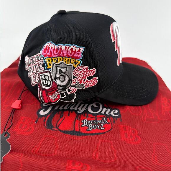 Thirty One X Backpack Boyz Gelato Black Adjustable Snapback Hat - Picture 10 of 13